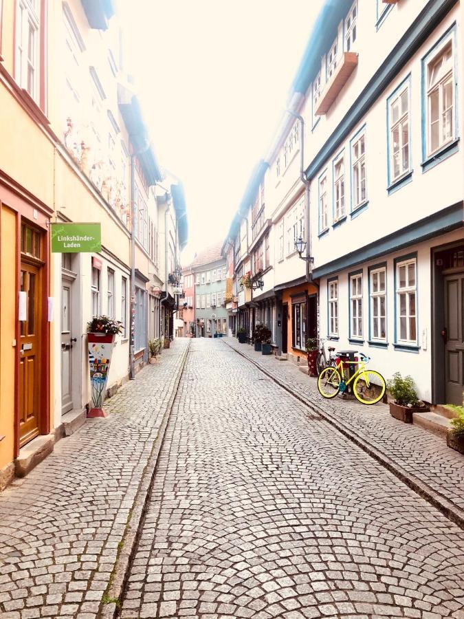 Ferienwohnungen Mey Haus Zum Rosenstock Эрфурт Экстерьер фото