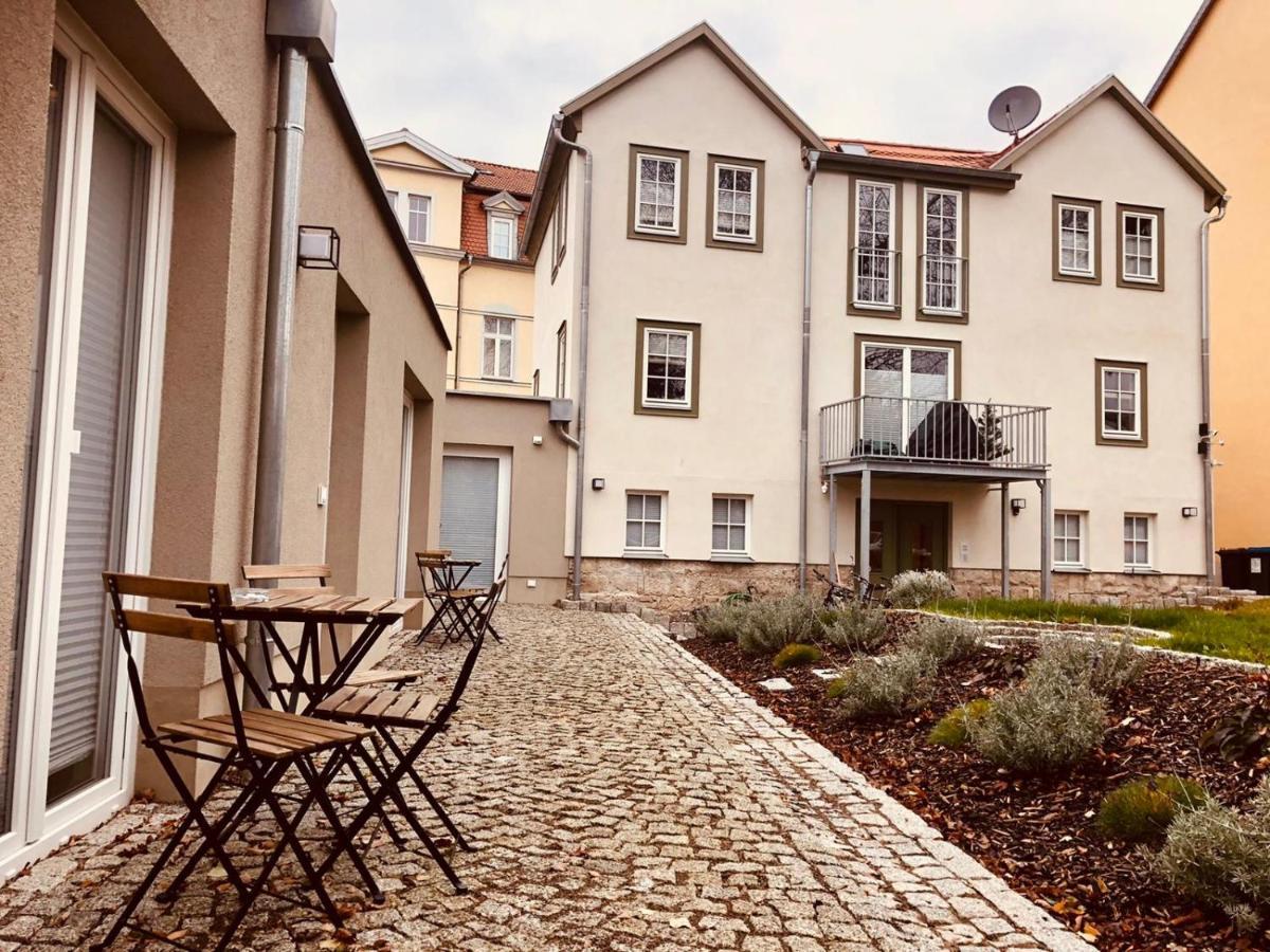 Ferienwohnungen Mey Haus Zum Rosenstock Эрфурт Экстерьер фото