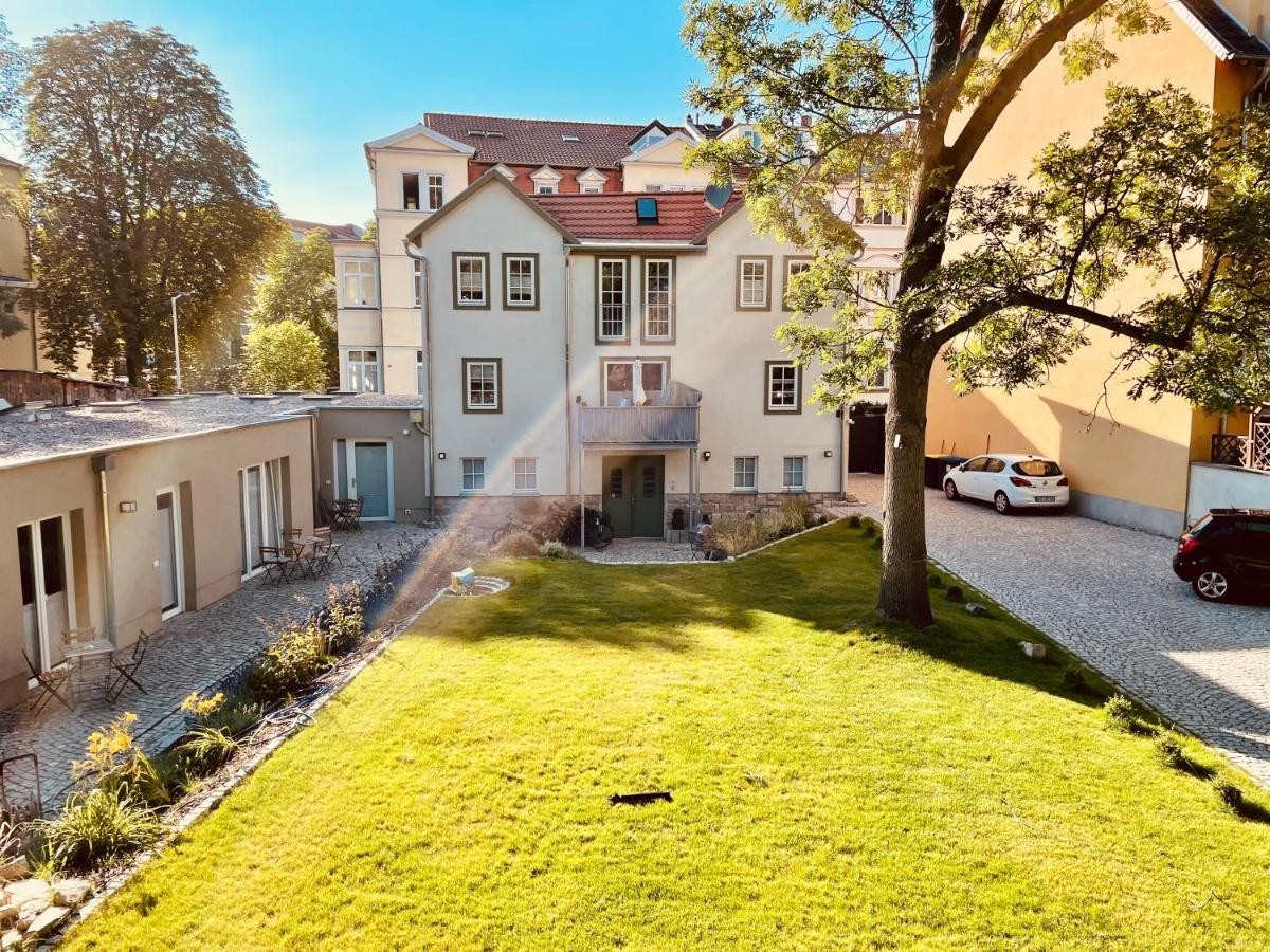 Ferienwohnungen Mey Haus Zum Rosenstock Эрфурт Экстерьер фото
